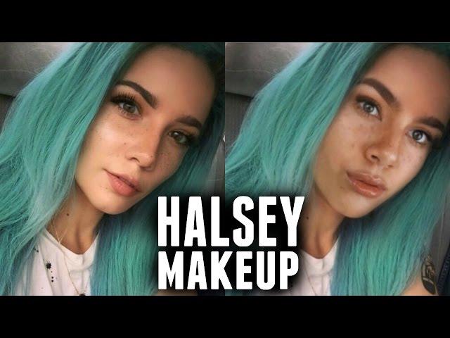 HALSEY MAKEUP TUTORIAL