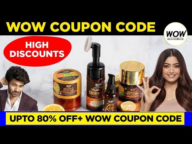 Wow Coupon Code 2023 (100% Working ) | UPTO 80% + wow discount code | wow Promo code