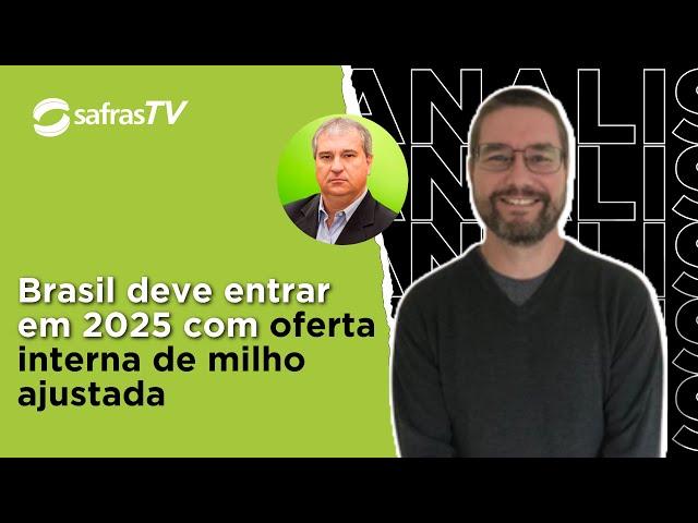 Consultor projeta cenários para milho no Brasil e exterior em 2025