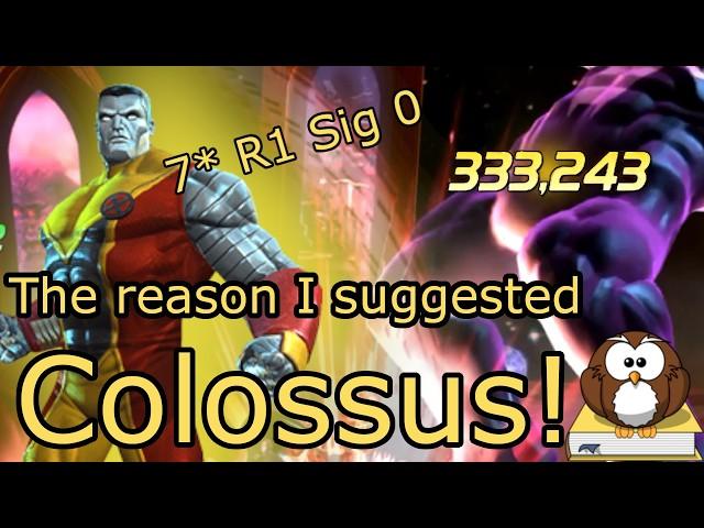 So you just pulled Colossus? - 7* R1 Showcase - MCOC