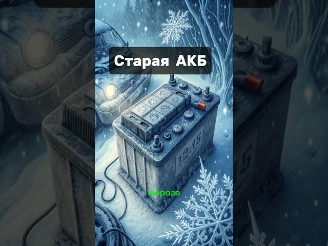 Почему аккумулятор быстро садится зимой?