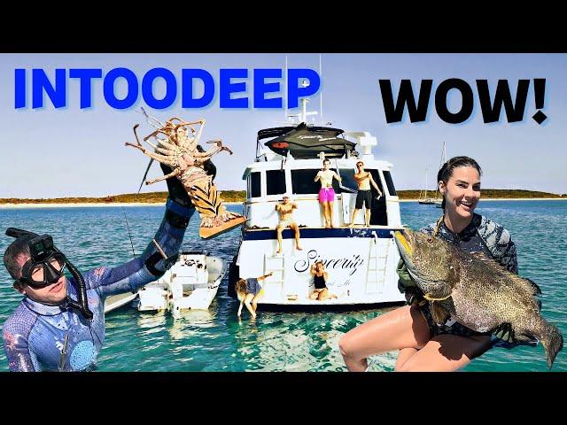 InTooDeep Cave Diving, Spearfishing, Catch'n Cook and SHARKS!