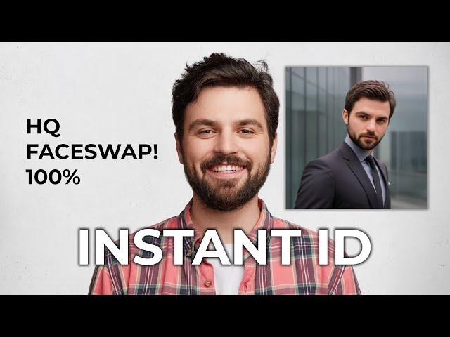 100% faceswap with  instantID Ultimate Workflow | ComfyUI Studio Tutorial