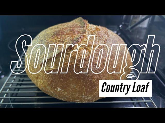 Sourdough Country Loaf - Step By Step