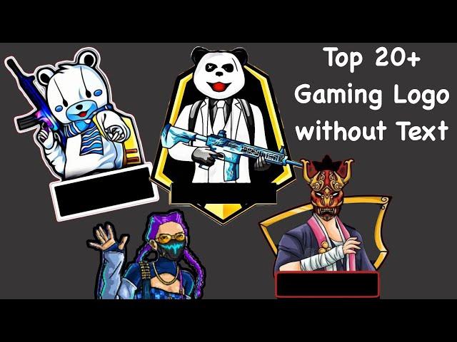 Top 20 Gaming Logo without Text | Gaming Logo Tutorial Free