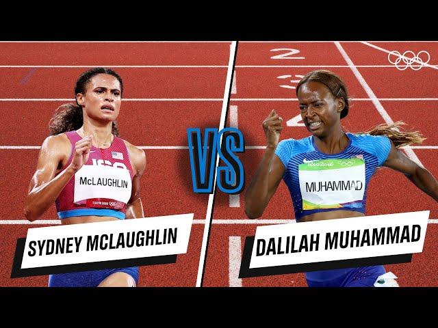 Sydney McLaughlin  Dalilah Muhammad - 400m hurdles | Head-to-head