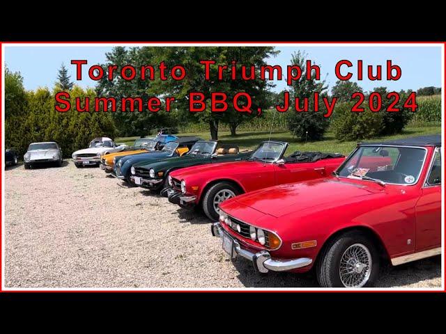 Toronto Triumph Club, Summer BBQ, July 2024