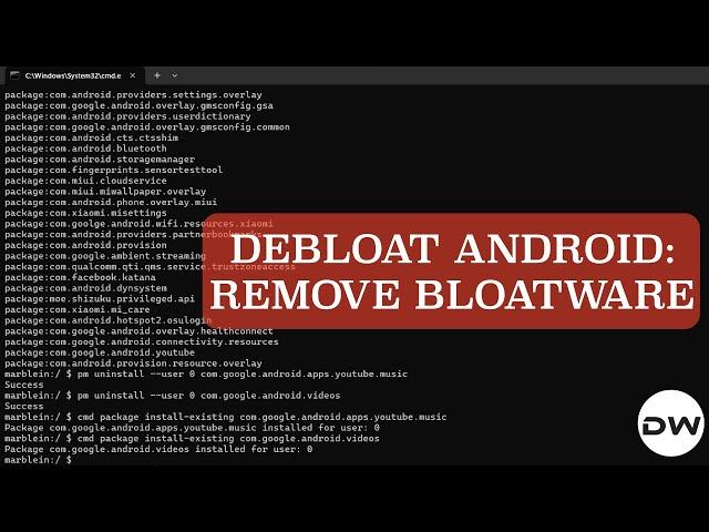 How to Uninstall/Remove Bloatware and Debloat any Android Device