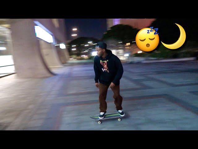 Street Skating At Night...Again