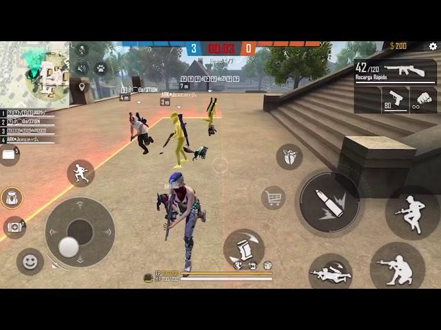 Jugando Free fire sin hablar