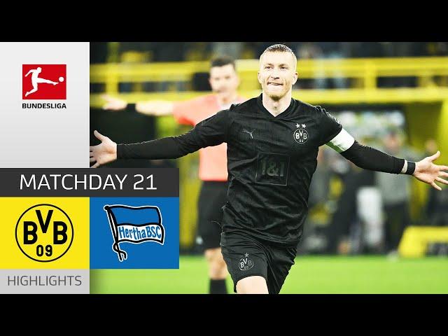 BVB is Unstoppable! | Borussia Dortmund - Hertha BSC 4-1 | Highlights | MD 21 – Bundesliga 2022/23