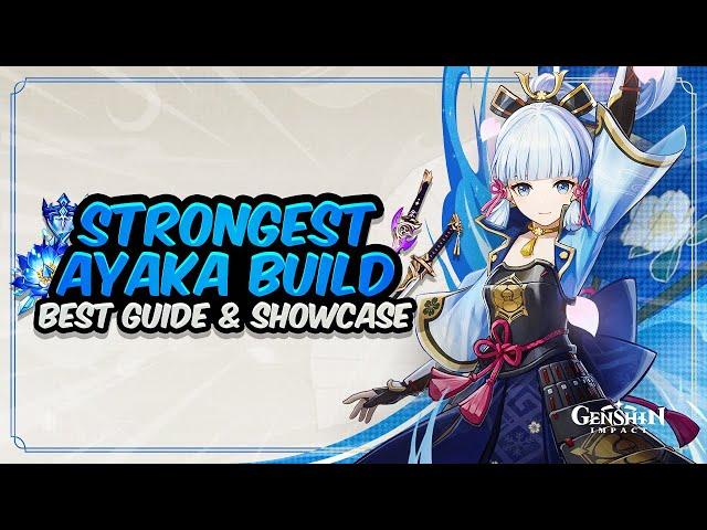 ULTIMATE AYAKA GUIDE! Best Ayaka Build - Artifacts, Weapons, Teams & Showcase | Genshin Impact