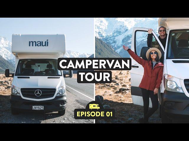 Inside Our Motorhome | Maui Campervan Tour | Reveal New Zealand Ep.01