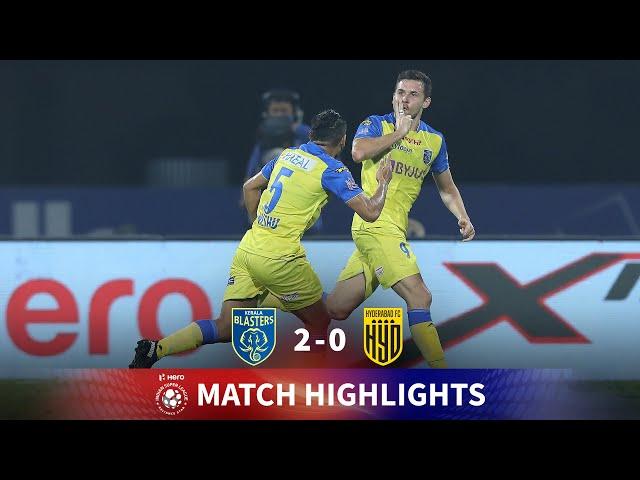 Highlights - Kerala Blasters 2-0 Hyderabad FC - Match 40 | Hero ISL 2020-21