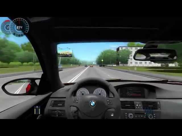 BMW M3 HD City Car Driving 1 3 1 Maniac Driving  720p WITH MUSIC