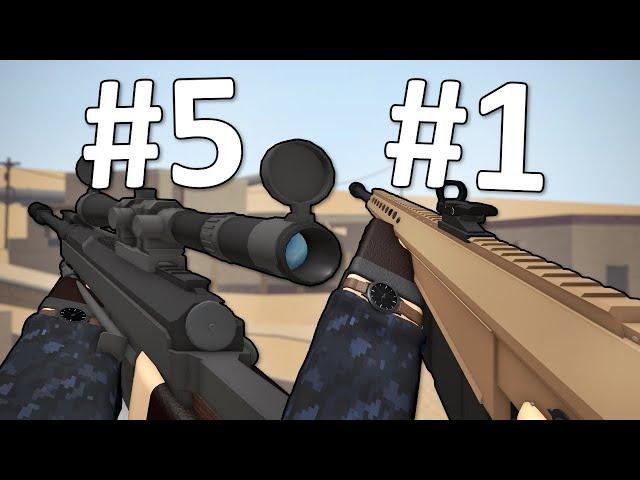 Top 5 Best Snipers in Phantom Forces!