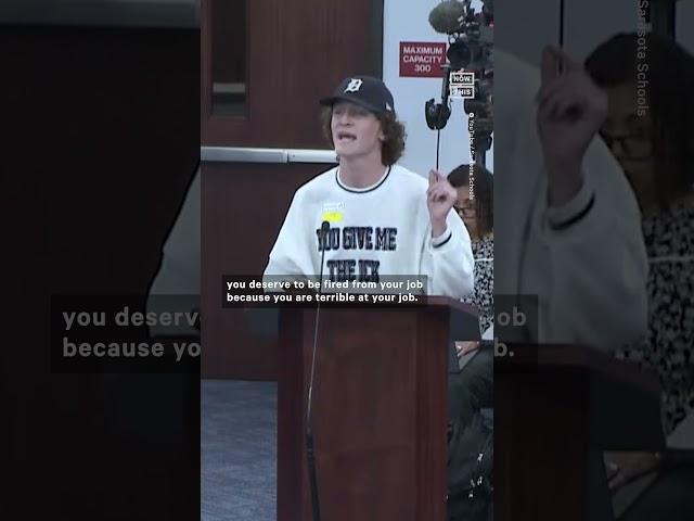 Former Student Rips Into Sarasota School Board Member’s Hypocrisy
