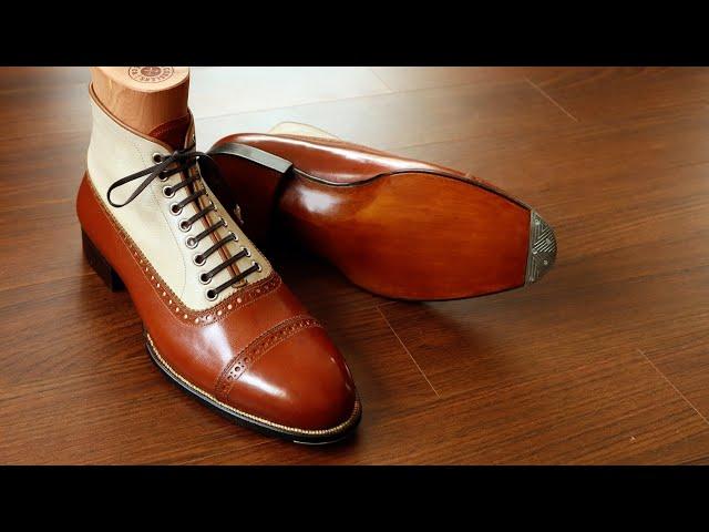 Making HANDMADE Classic Balmoral Boots | Start to Finish