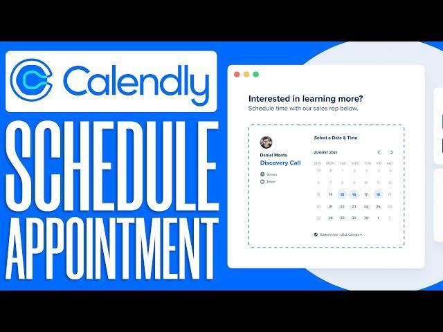 How To Use Calendly To Schedule Appointments (2024) Calendly Tutorial