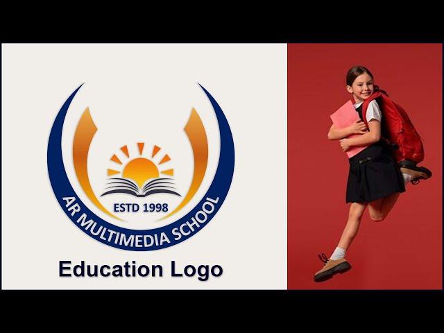 MS Word Tutorial: Institute logo design | Education Logo Design | School & College Logo Design #Logo