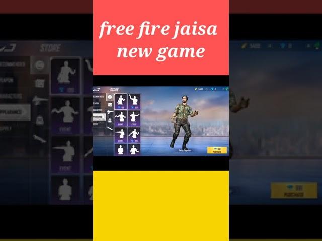 free fire jaisa new game|full copy|#shorts #viral #trending #freefire #newgame