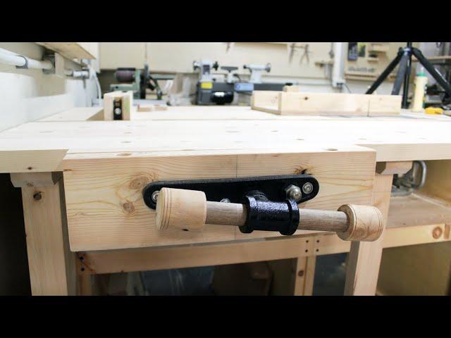 Workbench With Vise  DIY WoodWorking For Aug16