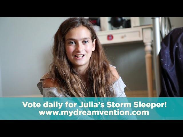 Dreamvention Finalist - Julia's Storm Sleeper: A Day in the Life