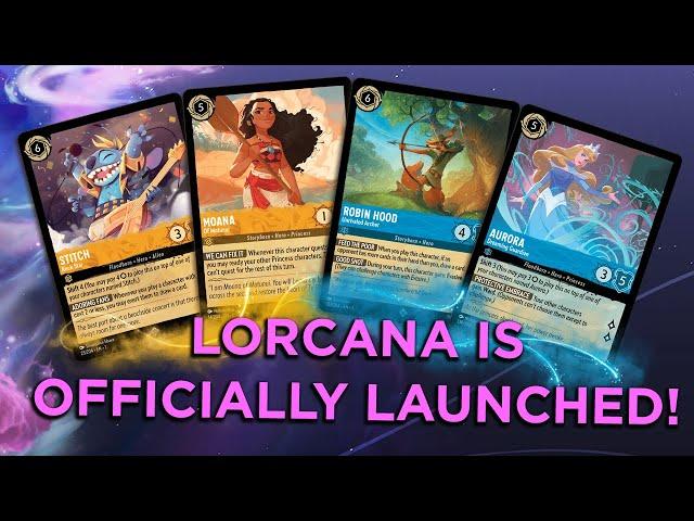 Lorcana Is Officially Launched! | LorcanaCast EP 33 | A Disney Lorcana Podcast