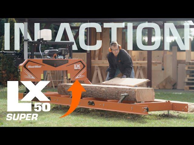 LX50SUPER Portable Sawmill in Action | Wood-Mizer