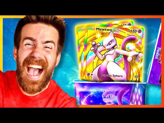 This Episode Doesn't End Until We Get The GOLDEN MEWTWO - Pokémon TCG Pocket