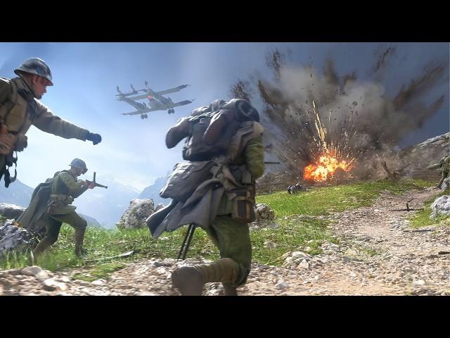 Battle of Monte Grappa - BATTLEFIELD 1 NPC Wars