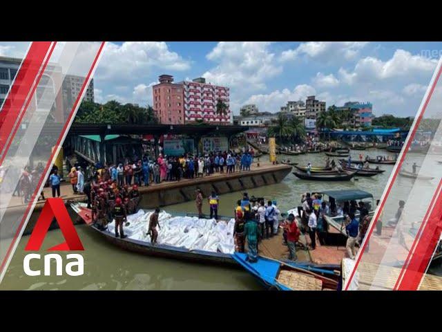 At least 30 dead after ferry capsizes in Bangladesh's capital Dhaka