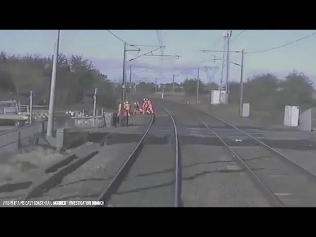 One Second From Death: Rail Workers Narrowly Avoid 125mph Train