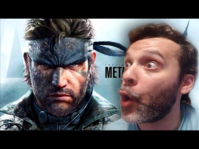 METAL GEAR SOLID 3 REMAKE REVEAL - Nairux Reacts