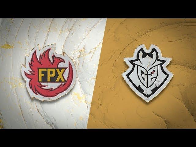 FPX vs G2 | Finals Game 1 | World Championship | FunPlus Phoenix vs G2 Esports (2019)