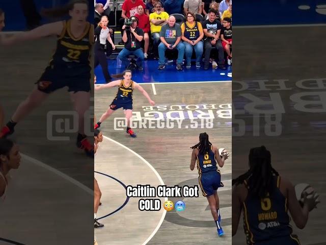 Caitlin Clark is ICE COLD #caitlinclark #wnba #basketball