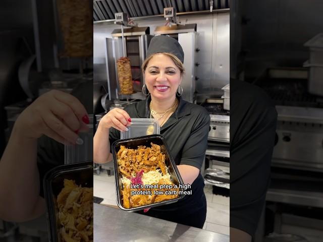 High protein, low carb meal prep! #chickenshawarma #oakville