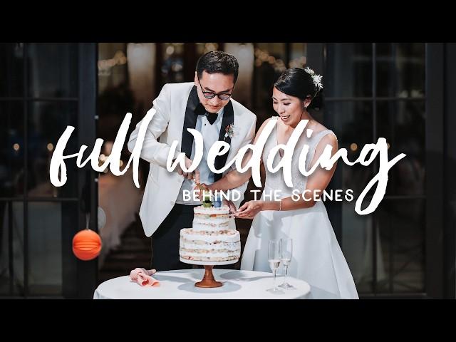 Wedding Photography Behind the Scenes | The Woobles get Married! | Full Wedding Day