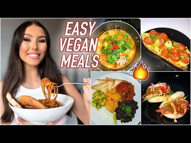 WHAT I EAT IN A WEEK - 9 VEGAN BRUNCH & DINNER RECIPES | Hannah Renée