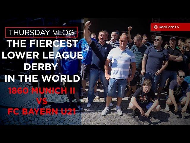 Vlog Munich: The Fiercest Lower Derby In The World. 1860 Munich vs Bayern Munich | RedCardTV