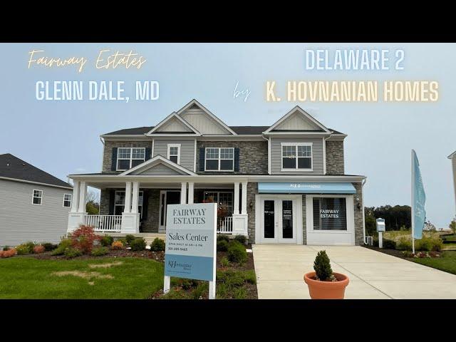 Maryland Home Tour | Delaware 2 K. Hovnanian Homes | Glenn Dale, MD