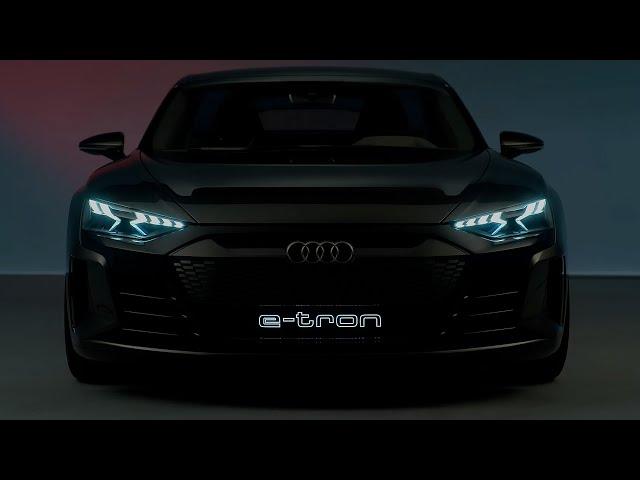 NEW 2024 Audi e-tron Luxury (590 hp) 4 door Coupe in Details 4k