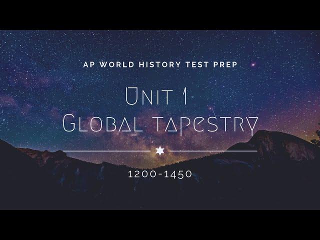 AP World History Modern: Unit 1 Review