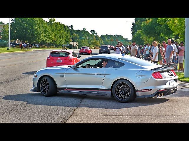 Morrisville Cars & Coffee Pullouts, Flybys, & Full Sends!! - August 2024