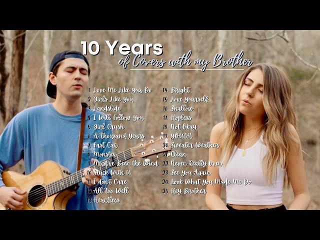 10 Years of Acoustic Covers with my Brother - Jada Facer & Kyson Facer