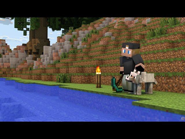 Minecraft relaxing survival ep 3 - Finishing the houses  ( no commentary )