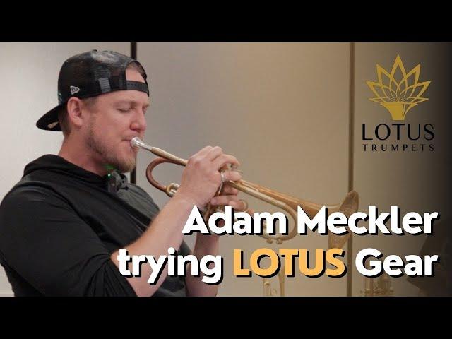 Adam Meckler trying LOTUS Gear