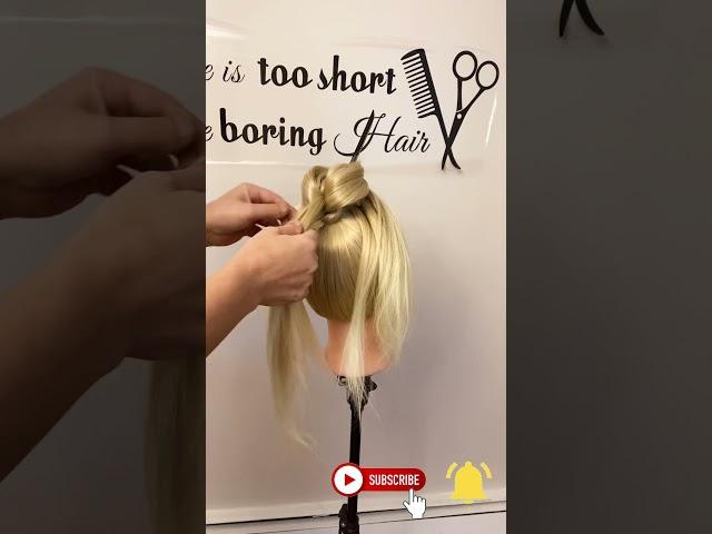 easy hairstyle tutorial #shorts