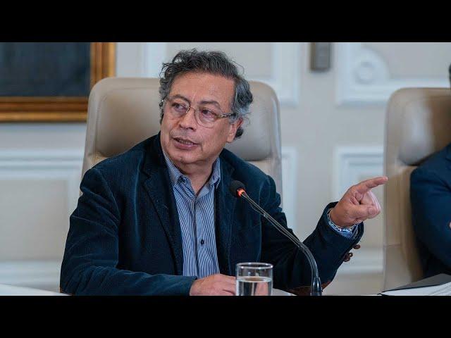 Palabras del Presidente Gustavo Petro durante el Consejo de Ministros
