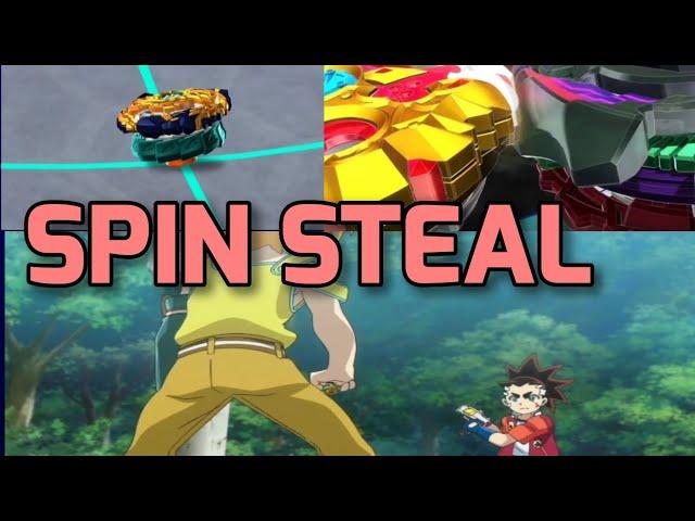 All Spin Steal in Beyblade burst Season 2-5